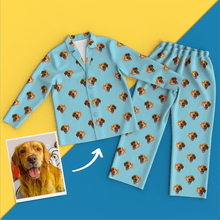 Custom Face Long Sleeve Pyjamas Dog