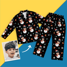 Custom Face Christmas Pyjamas - Snow Man