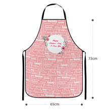 Custom Unique Kitchen Apron Gifts For Mom - Best Wishes For Mom