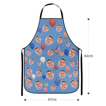 Custom Face Kitchen Apron Father's Day Gifts - Balloons