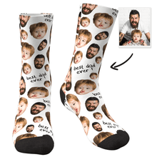 Custom Face Socks To The Best Dad-MyFaceSocksAU