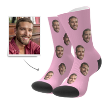 Custom Face Socks 3D Preview  - Colorful
