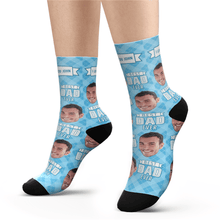 Custom Best Dad Ever Socks With Your Text - MyFaceSocksAU