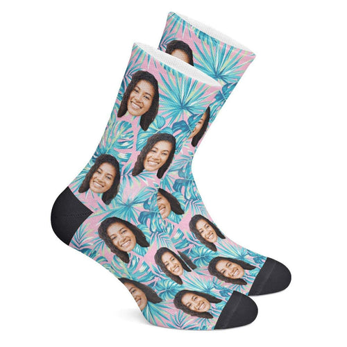 Custom Tropical Socks - Myfacesocksau