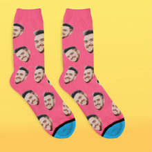 Custom 3D Digital Printed Face Socks Add Pictures and Name - Your Face