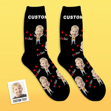 Custom Face Socks To The Dearest Dad-MyFaceSocksAU