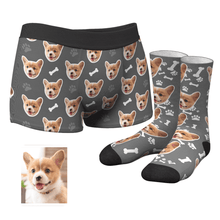 Custom Dog Boxer Shorts - MyFaceSocksAU