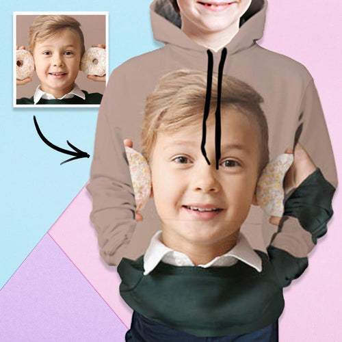 Custom Fashion 3D Digital Print Hoodie Regular Fitted Long Sleeve Sweatshirt - MyFaceSocksAu